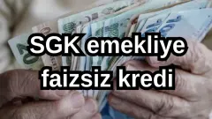 Aylık 465 TL Geri Ödemesi Var! Emekliye 12 Ay Vadeli Faizsiz Kredi İçin Düğmeye Basıldı